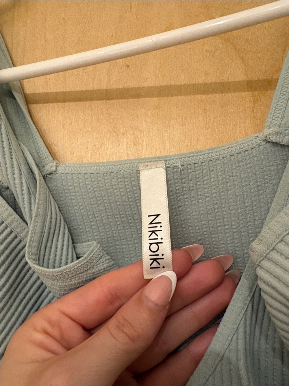 Nikibiki Ribbed Tank Top - Picture 3 of 3